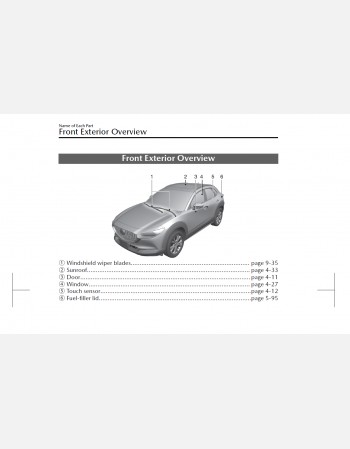 mazda cx-30 2025 owners manual